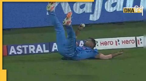 Ind Vs Sl 2nd t20 Rahul Tripathi Catch