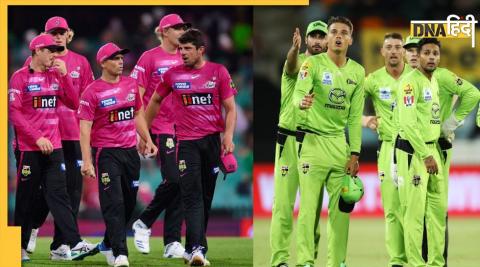 big bash league syt vs sys live streaming and telecast in india sydney thunder vs sydney sixers live cricket 