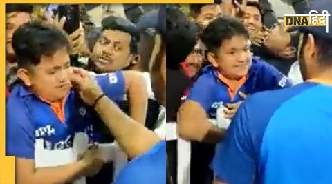 rohit sharma meets his young fan before india vs sri lanka 1st odi in guwahati ind vs sl cricket score updates