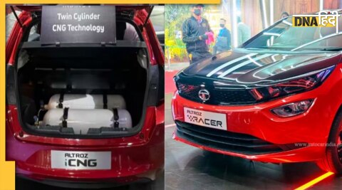 Auto Expo 2023 Tata Altroz cng massive boot space even after two gas cylinder