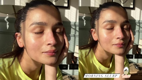 Alia Bhatt no make-up selfie