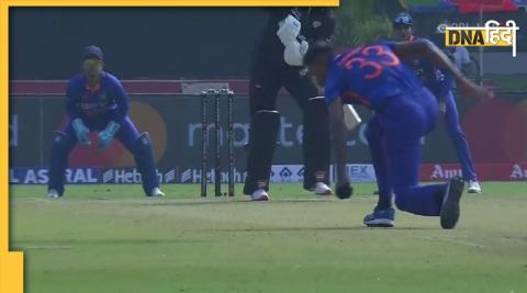 Hardik Pandya Catch Ind Vs NZ 2ND ODI Scorecard