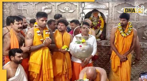 Suryakumar Yadav and Kuldeep Yadav Visits Mahakal