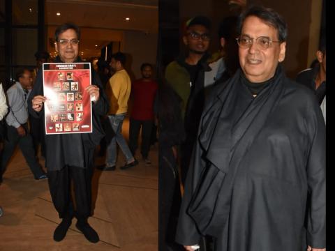 Subhash Ghai Pose For Paparazzi