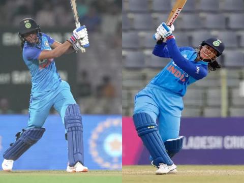 indw-vs-wiw-womens-t20i-tri-series-in-south-africa-2023 smriti mandhana harmanpreet kaur helps india big win