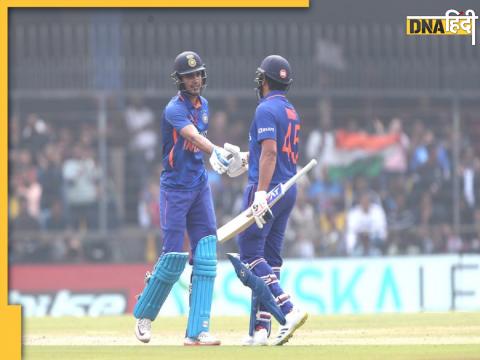 Ind Vs NZ 3RD ODI Gill-Rohit Partnership