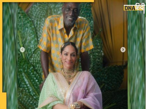 Viv Richards At daughter's Wedding