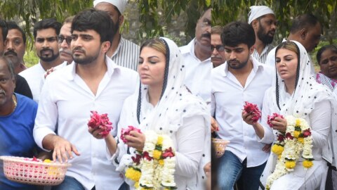 Rakhi Sawant husband Adil Khan Durrani remains by her side 