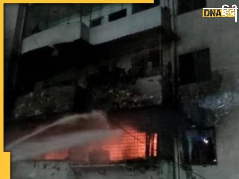 Fire in Dhanbad