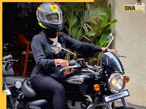 Divyanka Tripathi Ride Bike