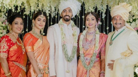 Pooja Hegde shared glimpses of brother's wedding