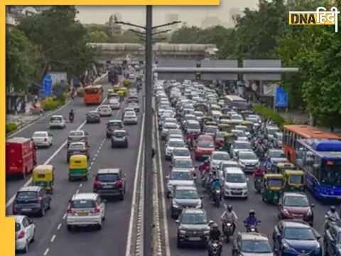 delhi traffic jam dhaula kuan to janakpuri road blocked due to flyover maintenance work