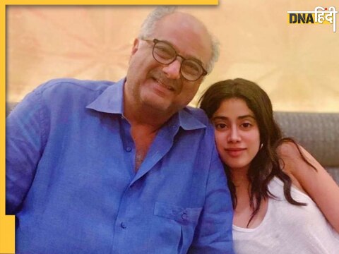 Boney Kapoor Janhvi Kapoor 