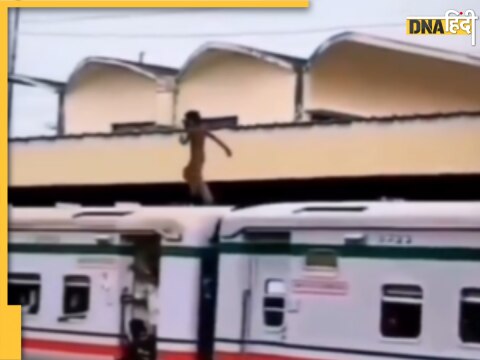instagram viral video boy play subway surfers did dangerous stunt on train roof