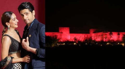 Sidharth Malhotra Kiara Advani Tie Knot At Rajasthan Suryagarh Hotel