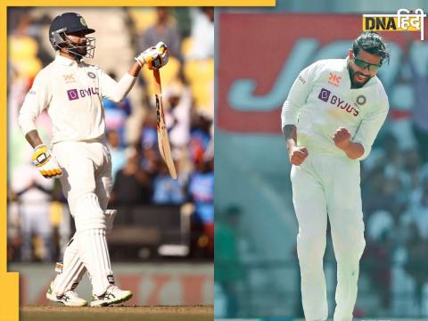 ind vs aus 1st test ravindra jadeja talwar trademark after scoring fifty india vs australia bgt 2023