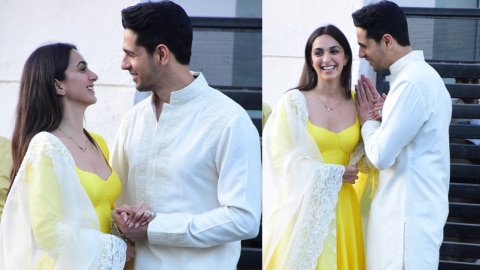 Kiara Advani-Sidharth Malhotra ethnic look 