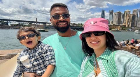 Hardik Pandya Family Pics