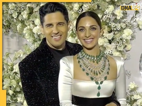 Kiara Advani Sidharth Malhotra Reception (pc: viral bhayani)