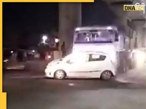 Drunk truck driver drags car for 3 kilometers in Meerut