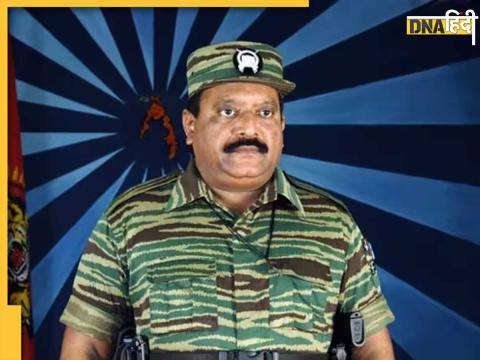 LTTE Chief Prabhakaran (File Photo)