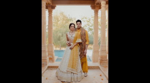 Sidharth-Kiara Haldi Look 