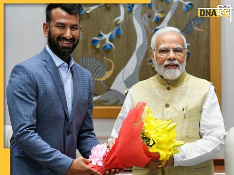 Cheteshwar Pujara Meets PM Modi Ahead Ind Vs Aus Test