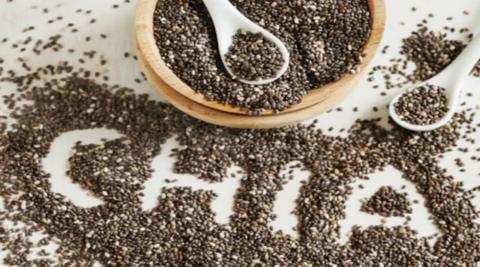 भिगा हुआ चिया सीड्स (Chia Seeds)