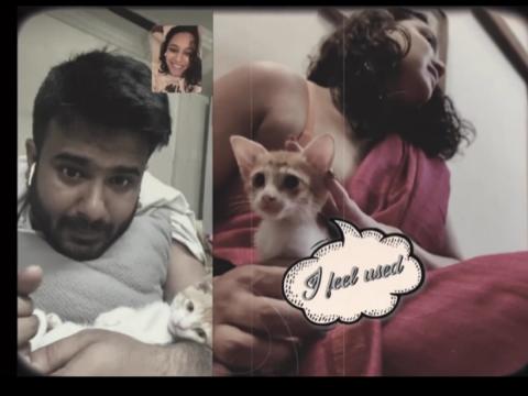 Swara Bhasker, Fahad Ahmad Cat Lovers