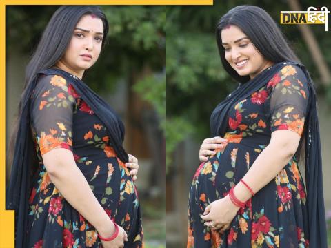 Amrapali Dubey Pregnant Photos Viral