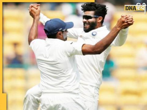 ind vs aus r ashwin completes 100 wickest vs australia jadeja fastest Indian to get 250 wickets 2500 runs