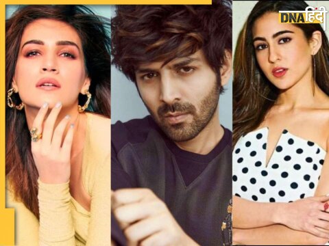 Kriti Sanon, Kartik Aaryan, Sara Ali Khan 