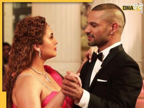 shikhar dhawan huma qureshi marriage fun video instagram indian cricketer reaction 