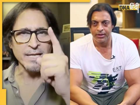 ramiz raja lashes out at shoaib akhtar reaction over babar azam campred with rahul dravid sunil gavaskar