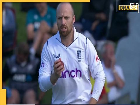 Jack Leach Viral Ball NZ Vs Eng Test