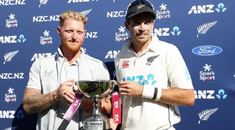 New Zealand Vs England Test Series