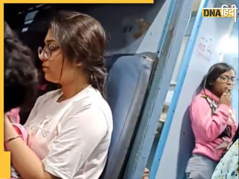 girl smooking train viral video twitter asked action ashwini vaishnaw 