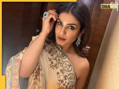 Raveena Tandon Flaunts Scorpion Tattoo