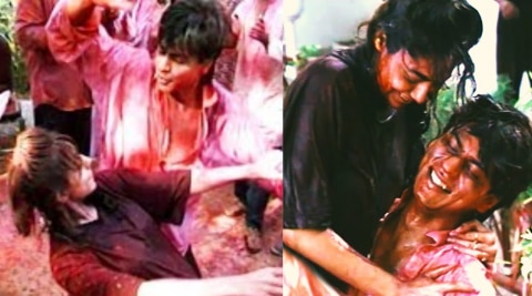 Shah Rukh Khan Holi Party