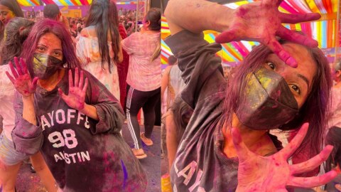 Shehnaaz Gill Holi bash 