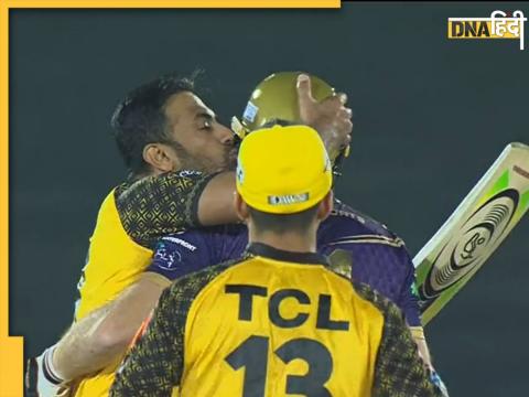 psl 2023 wahab riaz kissed martin guptill in pakistan super league peshawar zalmi vs quetta gladiators