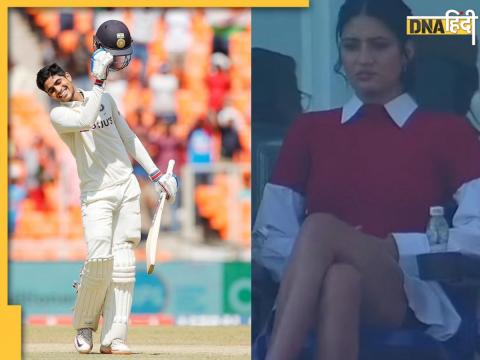 ind vs aus 4th test shubman gill reaction after seeing girl stand video went viral india vs australia