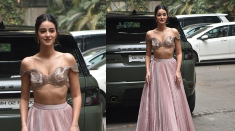 Ananya Panday exudes glam in lehenga