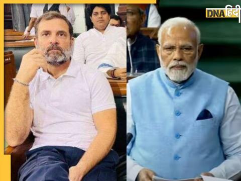 rahul gandhi pm modi backfoot adani hindenburg issue not allowing to speak parliament meet om birla