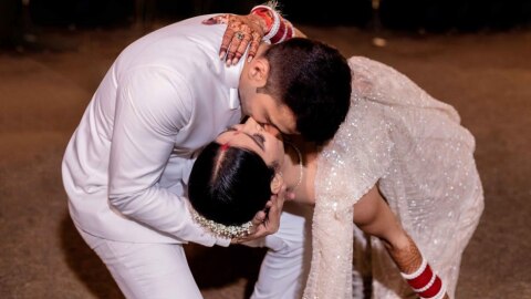 Krishna Mukherjee & Chirag Batliwalla kissing photos