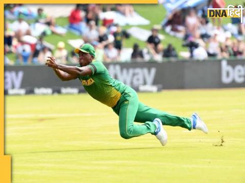 Lungi Ngidi Catch SA Vs WI 3RD ODI Scorecard