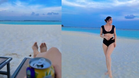 Shraddha Arya Maldives vacation with husband 