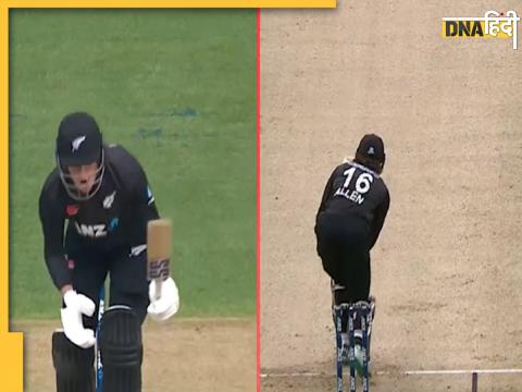 Finn Allen Not Out NZ Vs SL 1ST ODI 