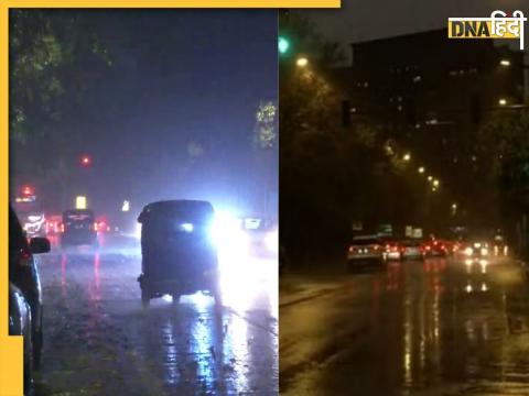 Delhi NCR Rain delhi ncr rain temperature dip fans shares funny as relief from heat waves know weather forecast