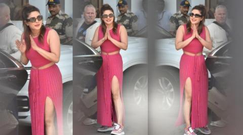 Priyanka Chopra Stylish Airport Look